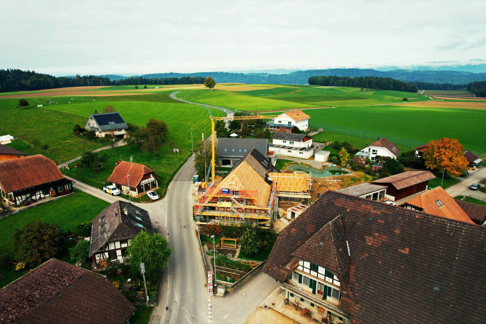 Dachgerüst Dachsanierung – Foto 2 – KUGE Bau AG
